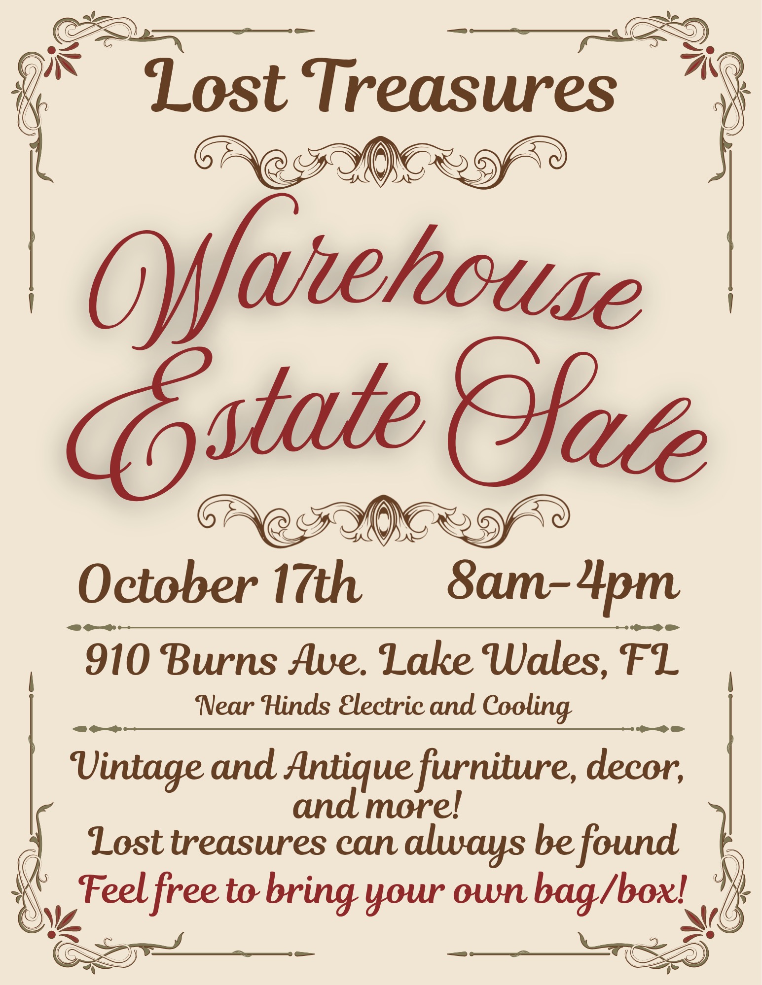Garage Sale on Burns Avenue, Lake Wales FL — Lake Wales Garage Sale