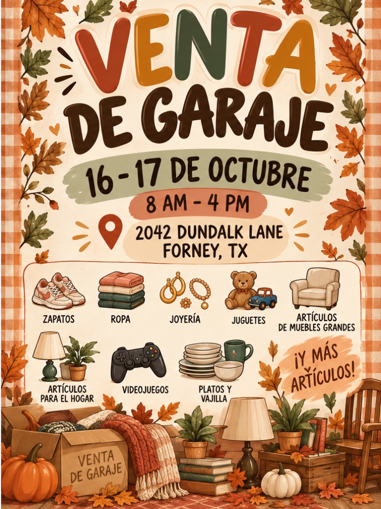 Garage Sale on Dundalk Lane, Forney, TX — Forney Garage Sale, photo 2