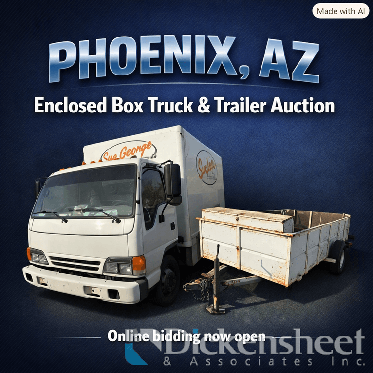 Estate Sale on Phoenix, Phoenix AZ — Phoenix, AZ Online Auction by Dickensheet & Associates Inc